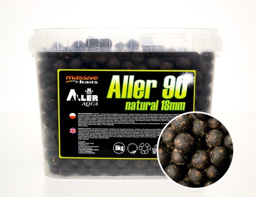 Massive Baits Aller 90 Natural Boilies 18mm 5kg wedkarski sklep krokodyl.jpg