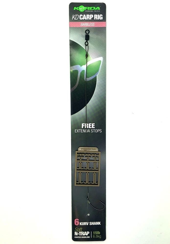 Korda gotowy przypon karpiowy N-Trap KD Rig Kurv - #2/30lb
