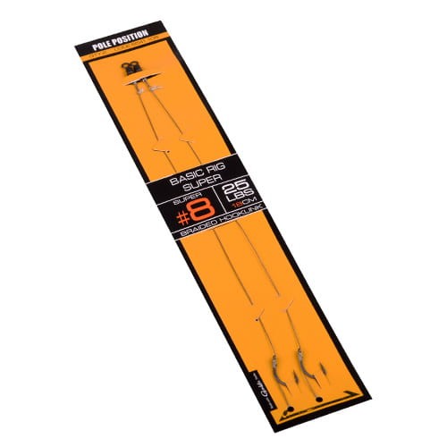 SPRO przypon karpiowy Pole Position Basic Rig Super 2szt. - #2/25lb/18cm