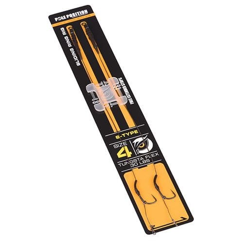 SPRO przypon karpiowy Pole Position Sliding Ring Rig S-Type - wędkarskie centrum krokodyl.jpg
