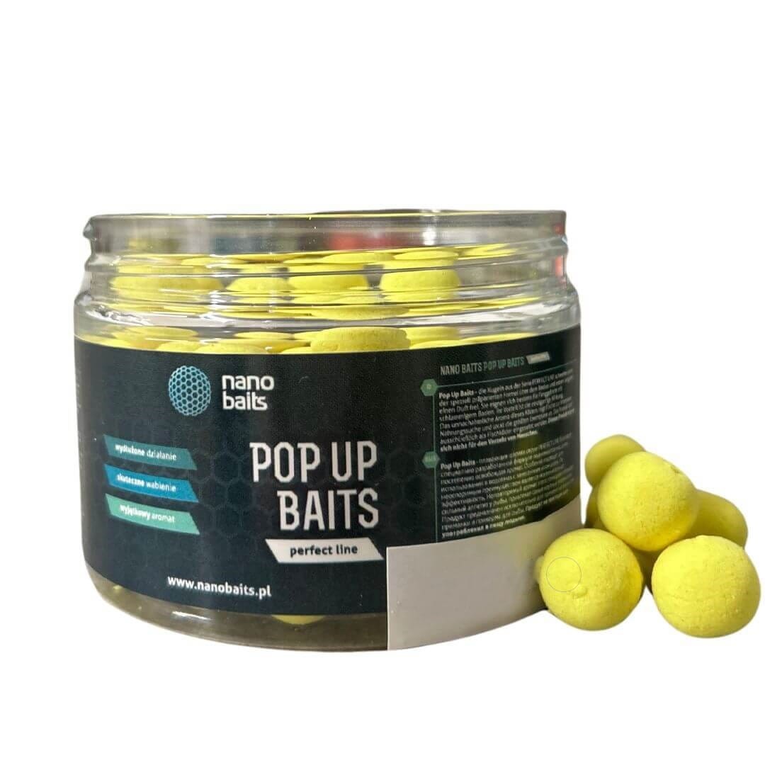 Nano Baits kulki pop-up Milky Dream - 15mm/150ml - Almond Shake