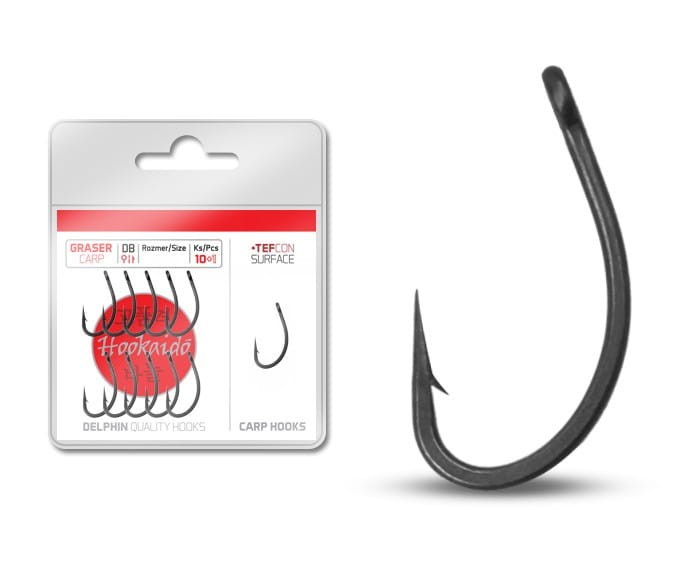 Delphin haczyki karpiowe HKD Graser #4 - 11szt.