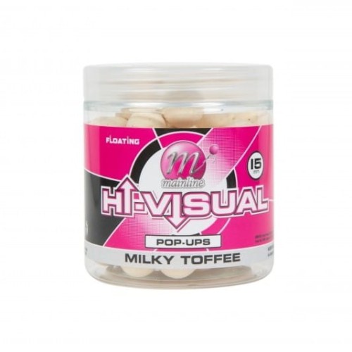 Mainline przynęta pop up High Visual - 15mm - Milky Toffee - wędkarskie centrum krokodyl.jpg