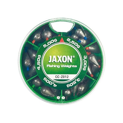Jaxon ciężarki łezki CC-Z zestaw nr 12 - wędkarskie centrum krokodyl.jpg