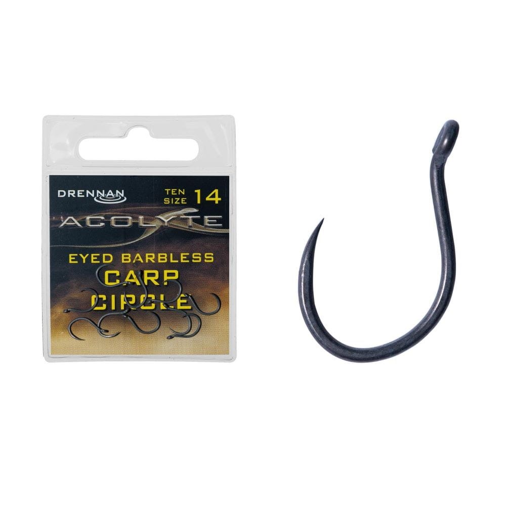 Drennan haczyki bezzadziorowe Acolyte Carp Circle - #12 - 10szt.