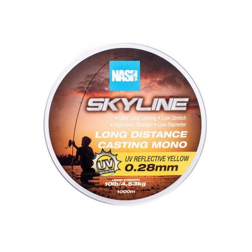 Nash żyłka Skyline Mono UV Yellow - wędkarskie centrum krokodyl.jpg