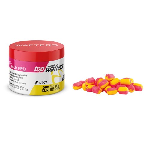 MatchPRO dumbells wafters - Słodka Kukurydza 8mm - wędkarskie centrum krokodyl.jpg