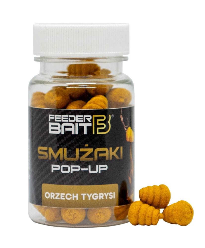 Feeder Bait poczwarki smużaki - Orzech Tygrysi 60ml - 8/10mm