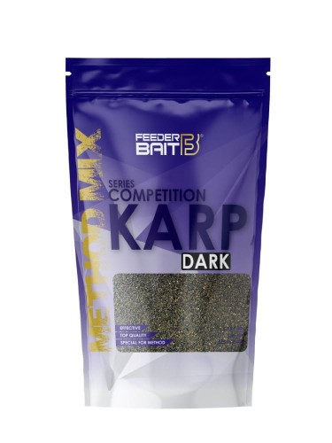 Feeder Bait method mix Competition 800g - Karp Dark - wędkarskie centrum krokodyl.jpg