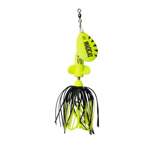 MADCAT A-Static Screaming Spinner - Fluorescent Yellow UV - wędkarskie centrum krokodyl.jpg