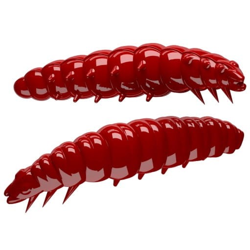 Libra Lures przynęta Larva  4,5cm - bez zapachu - 021 Red 8 sztuk  