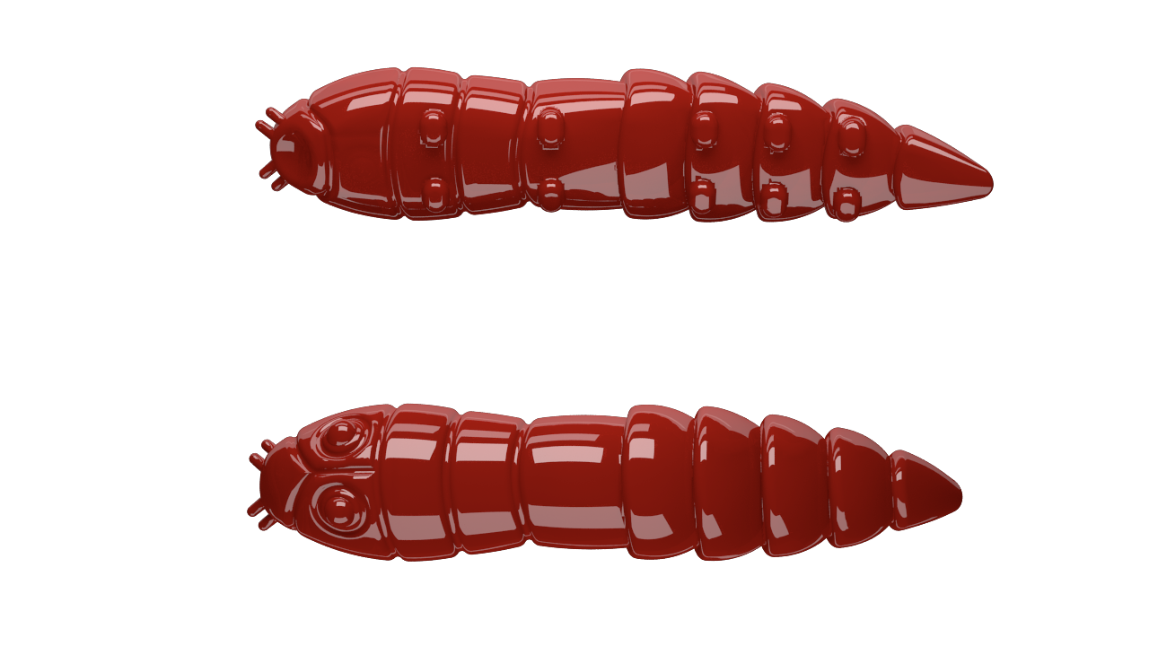 Libra Lures przynęta Kukolka 4,2cm 10szt. - bez zapachu - 021 Red