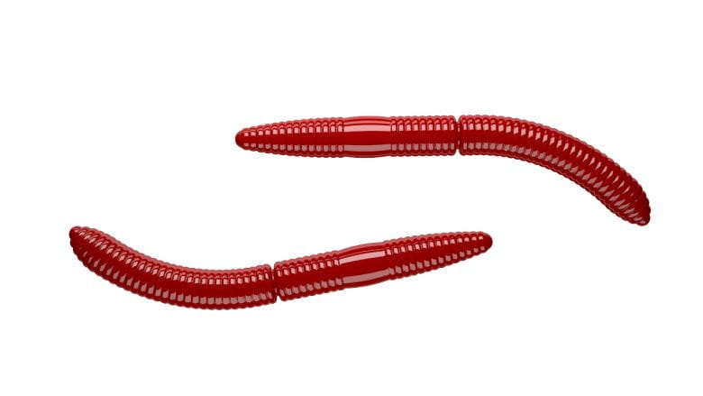 Libra Lures przynęta Fatty D'Worm 7,5cm 8szt. - No Taste - 021 Red  