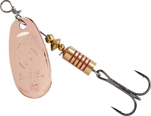 Balzel błystka obrotowa Shirasu #1 3g Copper  wedkarski sklep krokodyl.jpg