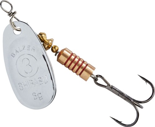 Balzel błystka obrotowa Shirasu #1 3g Silver wedkarski sklep krokodyl.jpg