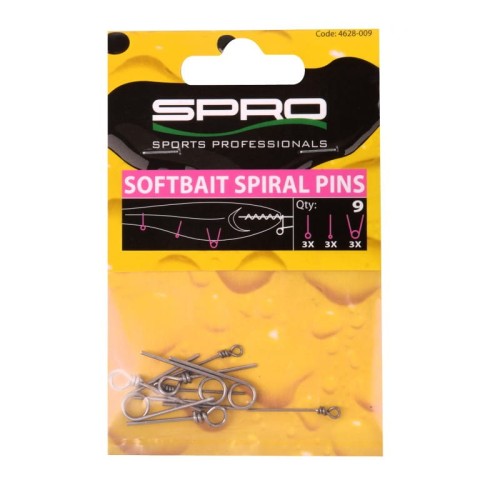 Spro piny Softbaits Pin Assorti 3 x 3 sztuki  wedkarski sklep krokodyl.jpg