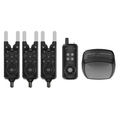 Sonik zestaw sygnalizatorów Gizmo 2 3+1+ Bivvy Lamp wedkarski sklep krokodyl.jpg