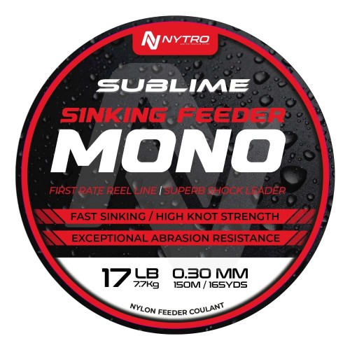 Nytro żyłka Sublime Feeder Mono - 0,30mm150m - 17lb7,7kg wedkarski sklep krokodyl.jpg