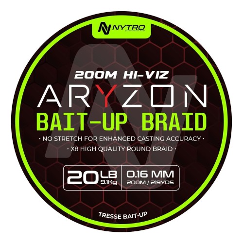 Nytro plecionka Aryzon Hiviz Bait-UP 0.16mm 200m wedkarski sklep krokodyl.jpg