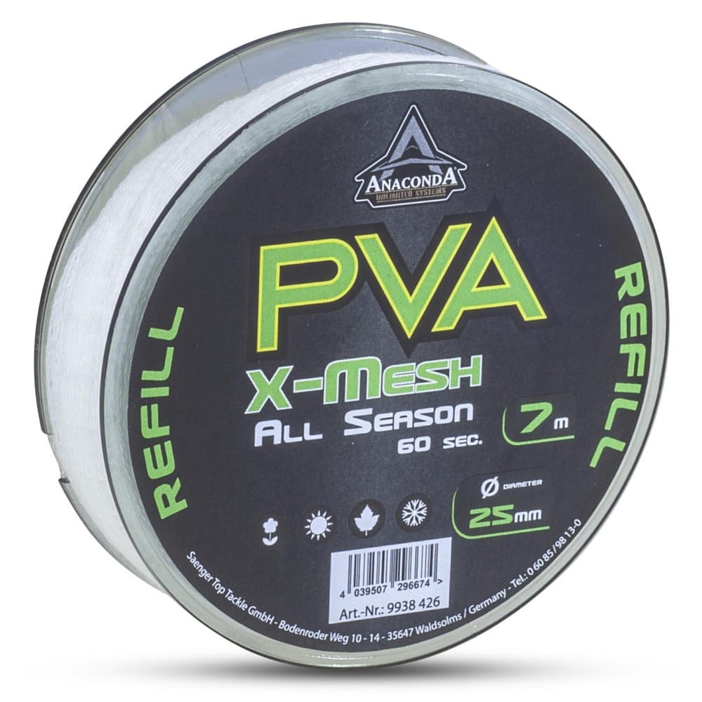 Anaconda siatka zapasowa PVA ALL Season 7m 25mm  