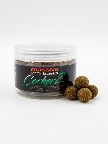 Massive Baits Corkerz Organic Hemp 22mm 300ml    wedkarski sklep krokodyl.jpg