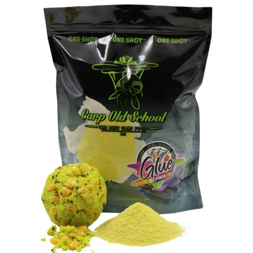 Carp Old School klej do zanęt Glue 1kg - Poker Wieloowocowy wedkarski sklepkrokodyl.jpg