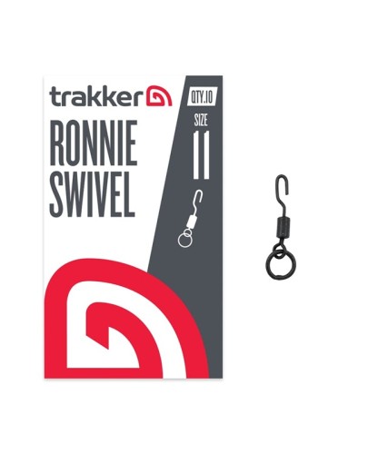Trakker krętlik do ronnie riga RONNIE SWIVEL rozmiar 11 10 sztuk wedkarski sklep krokodyl.jpg