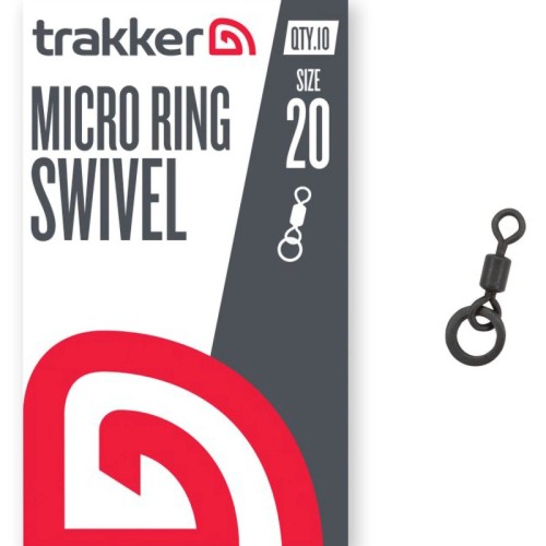 Trakker krętlik z kółkiem MICRO RING SWIVEL rozmiar 20  10 sztuk wedkarski sklep krokodyl.jpg