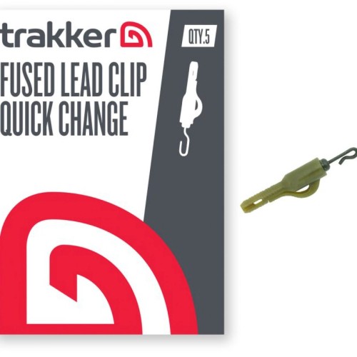 Trakker bezpieczny klips FUSED LEAD CLIP 5 sztuk wedkarski sklep krokodyl.jpg
