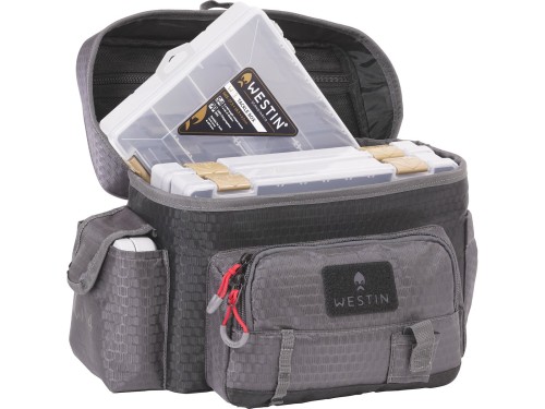 Westin torba W4 WAIST + 4 PUDEŁKA L TITANIUM BLACK wedkarski sklep krokodyl1.jpg
