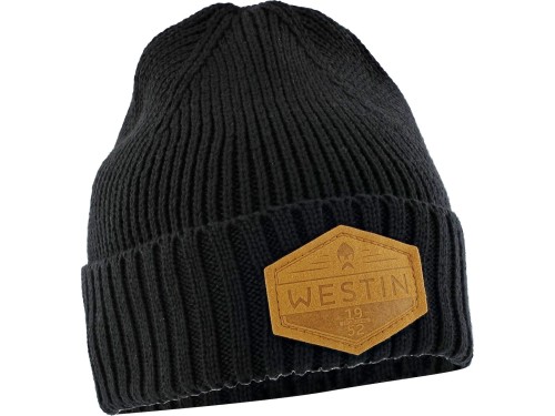 Westin czapka WINTER BEANIE OS BLACK wedkarski sklep krokodyl.jpg