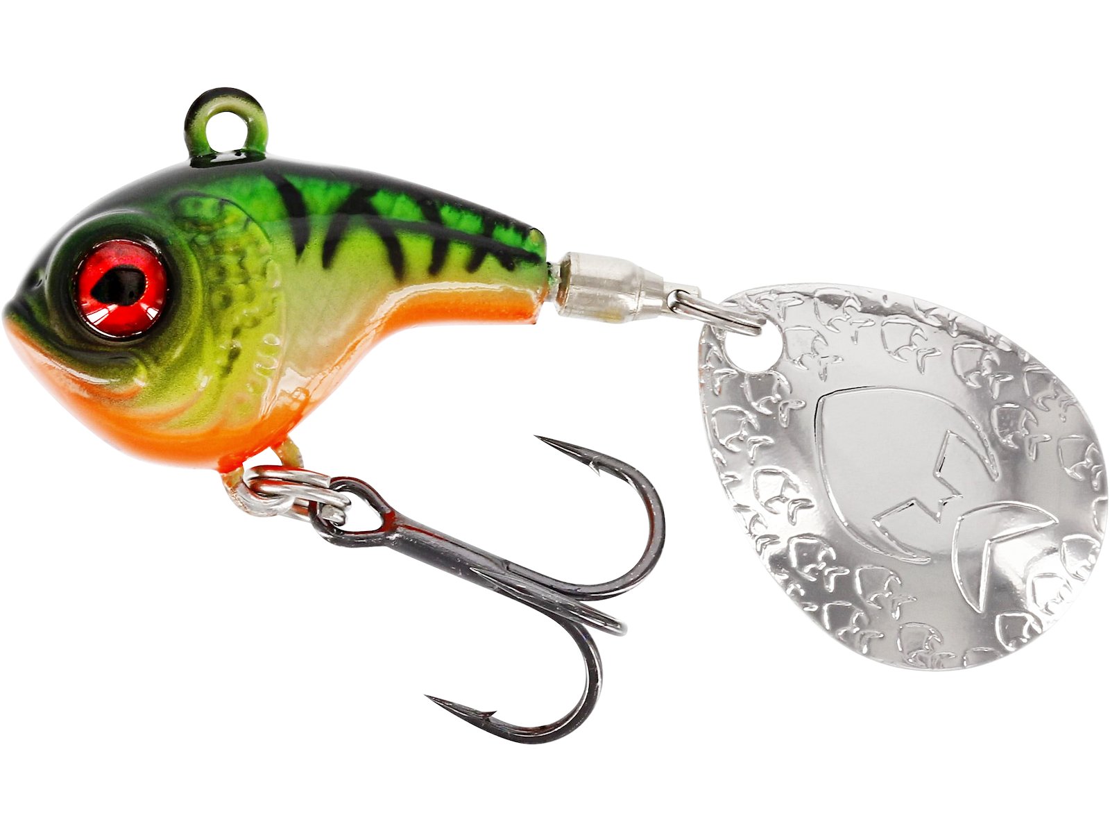 Westin PRZYNĘTA wirujący ogonek DROPBITE SPIN TAIL JIG 2.6cm 8g Firetiger