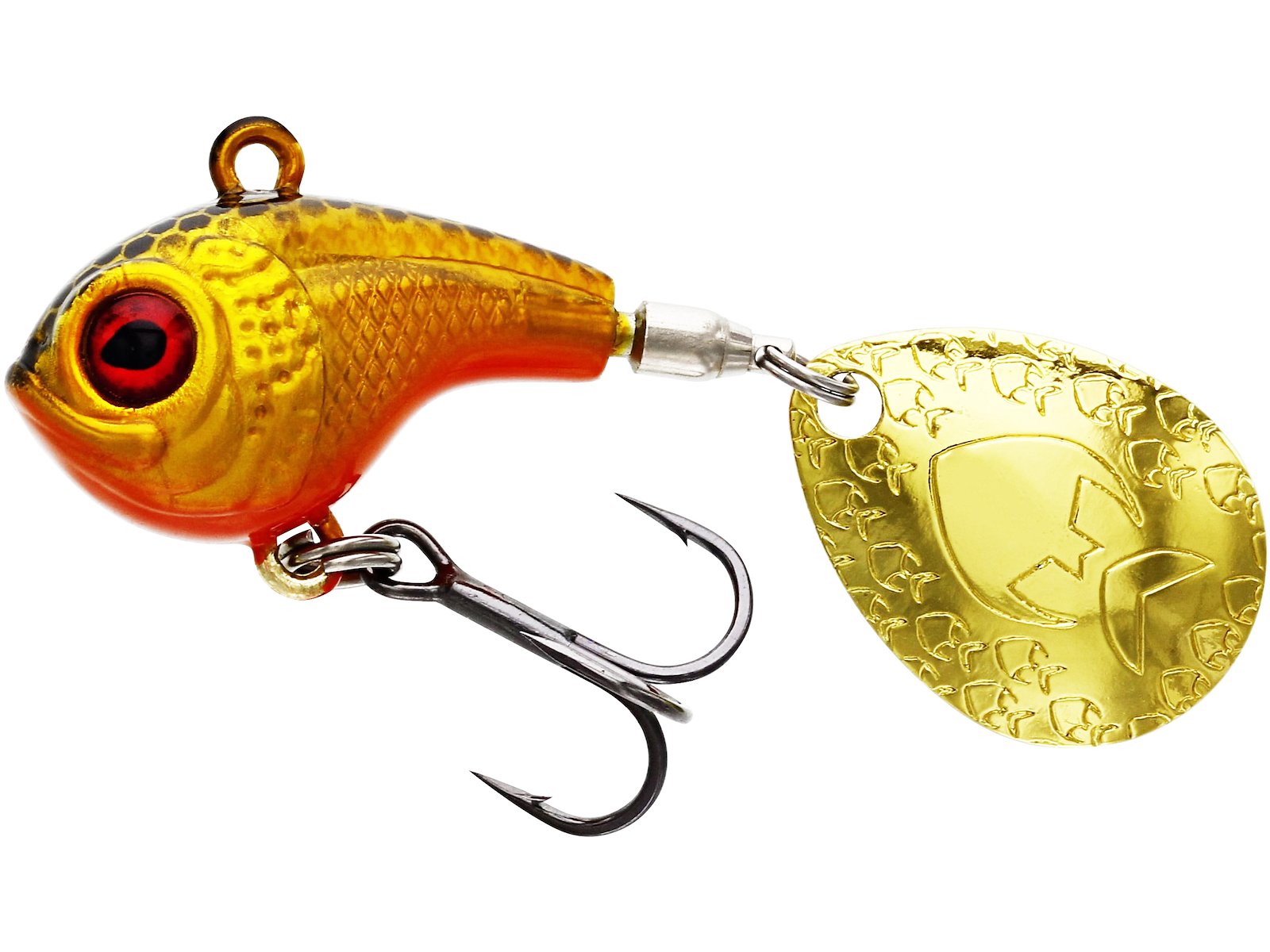 Westin PRZYNĘTA wirujący ogonek DROPBITE SPIN TAIL JIG 2.6cm 8g Gold Rush