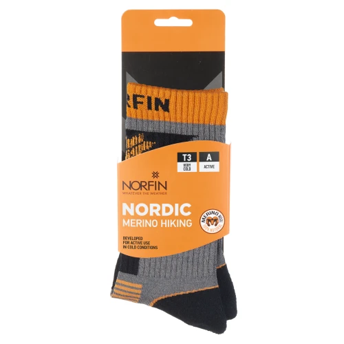 Norfin SKARPETY NORDIC MERINO HIKING CREW T3A M 39-41 wedkarski sklep krokodyl1.jpg